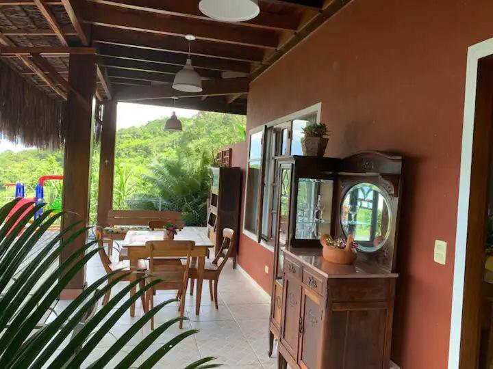 Casa Na Praia Com Vista Para O Mar Paraty Luaran gambar