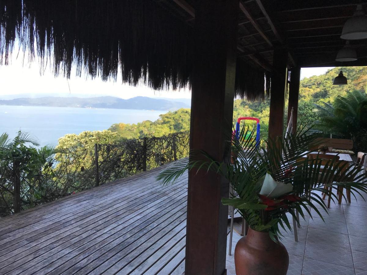 Casa Na Praia Com Vista Para O Mar Paraty Luaran gambar